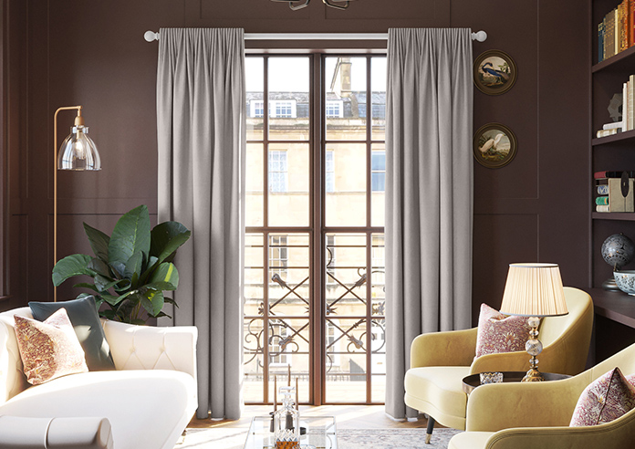 Bruschal (Blackout), Mouse Brown - Made to Measure Curtains - Image 3